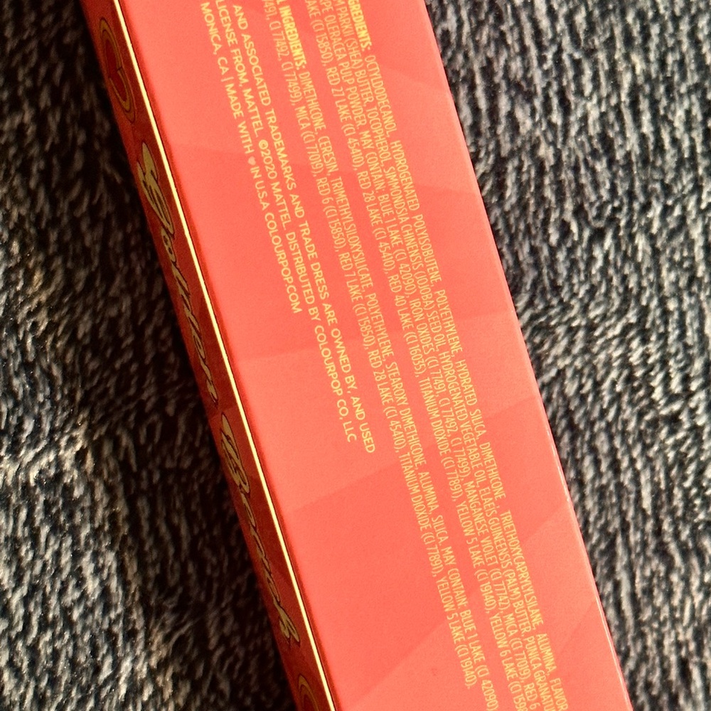 GOLDEN BEACH LIP DUO ColourPop BARBIE 💗✨ - Picture 6 of 6